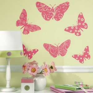 Бабочки для интерьера квартиры